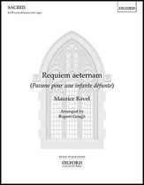 Requiem aeternam SATB choral sheet music cover